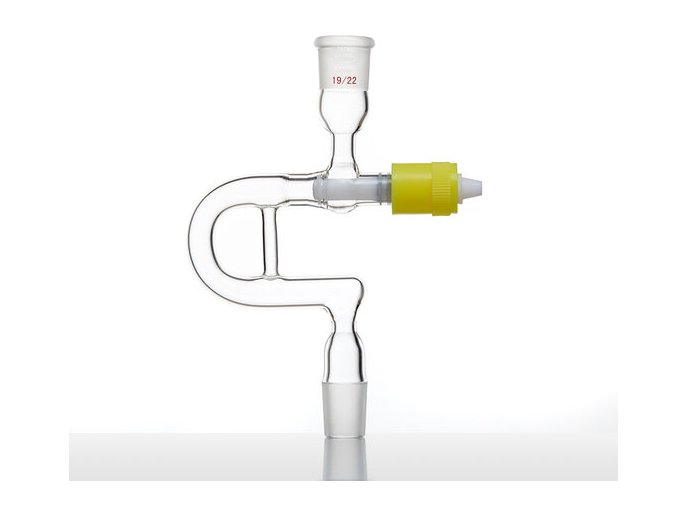 MSE PRO Solvent Transfer Joint, 19/22 Port New 8mm High Vacuum Connector - MSE Supplies LLC