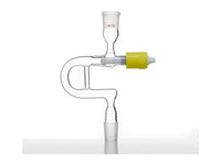 MSE PRO Solvent Transfer Joint, 19/22 Port New 8mm High Vacuum Connector - MSE Supplies LLC