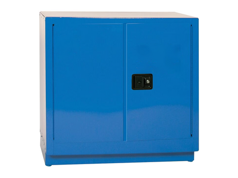 MSE PRO 22 Gallon 1-Door Corrosive Blue Storage Cabinet, Manual Close, Laboratory Supplies, MSE Supplies LLC, MSE Supplies