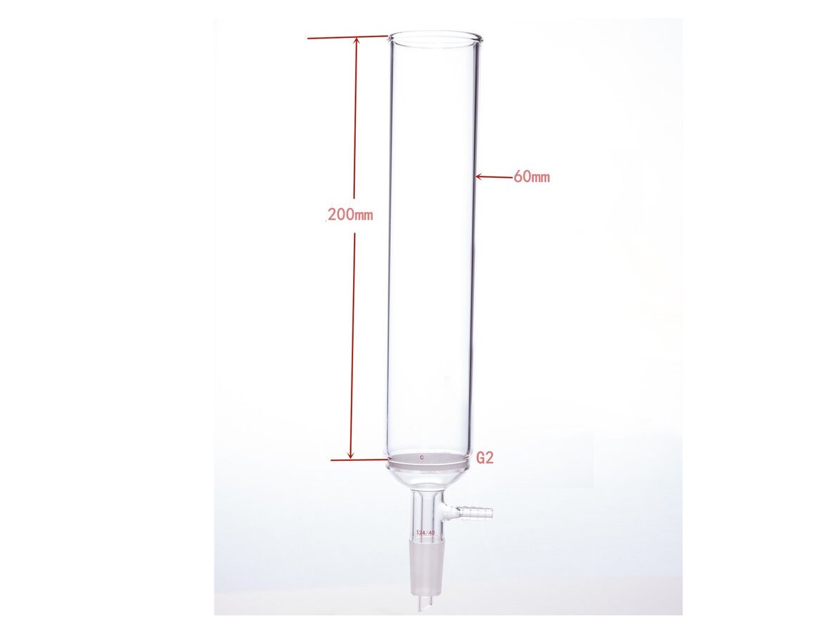 MSE PRO Small-Mouthed Chromatography Column, Tube Diameter: 60mm, Tube Length: 200mm, C