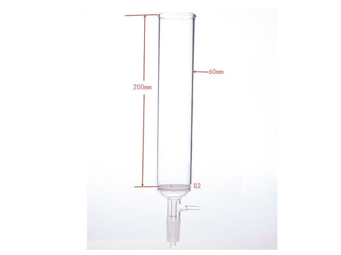 MSE PRO Small-Mouthed Chromatography Column, Tube Diameter: 60mm, Tube Length: 200mm, C