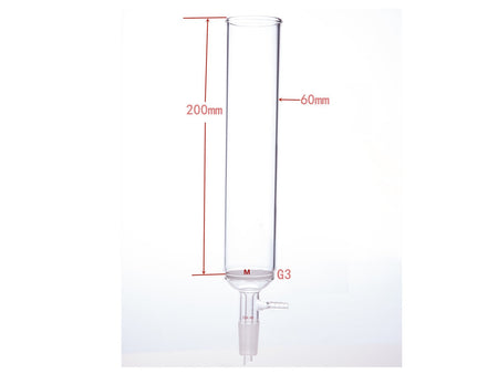MSE PRO Small-Mouth Vacuum Chromatography Column, Tube Diameter: 60mm, Tube Length: 200mm, M