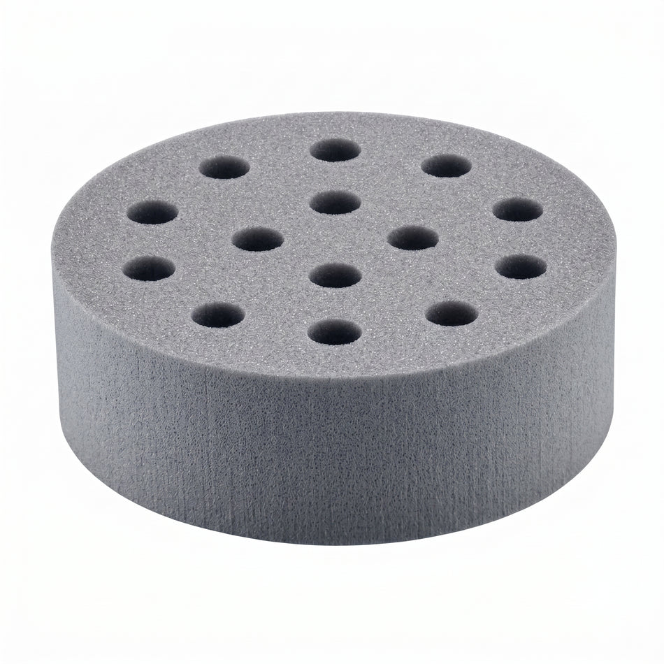 IKA MS 1.31 Test Tube Insert for 14 Test Tubes Ø 10 mm AI image