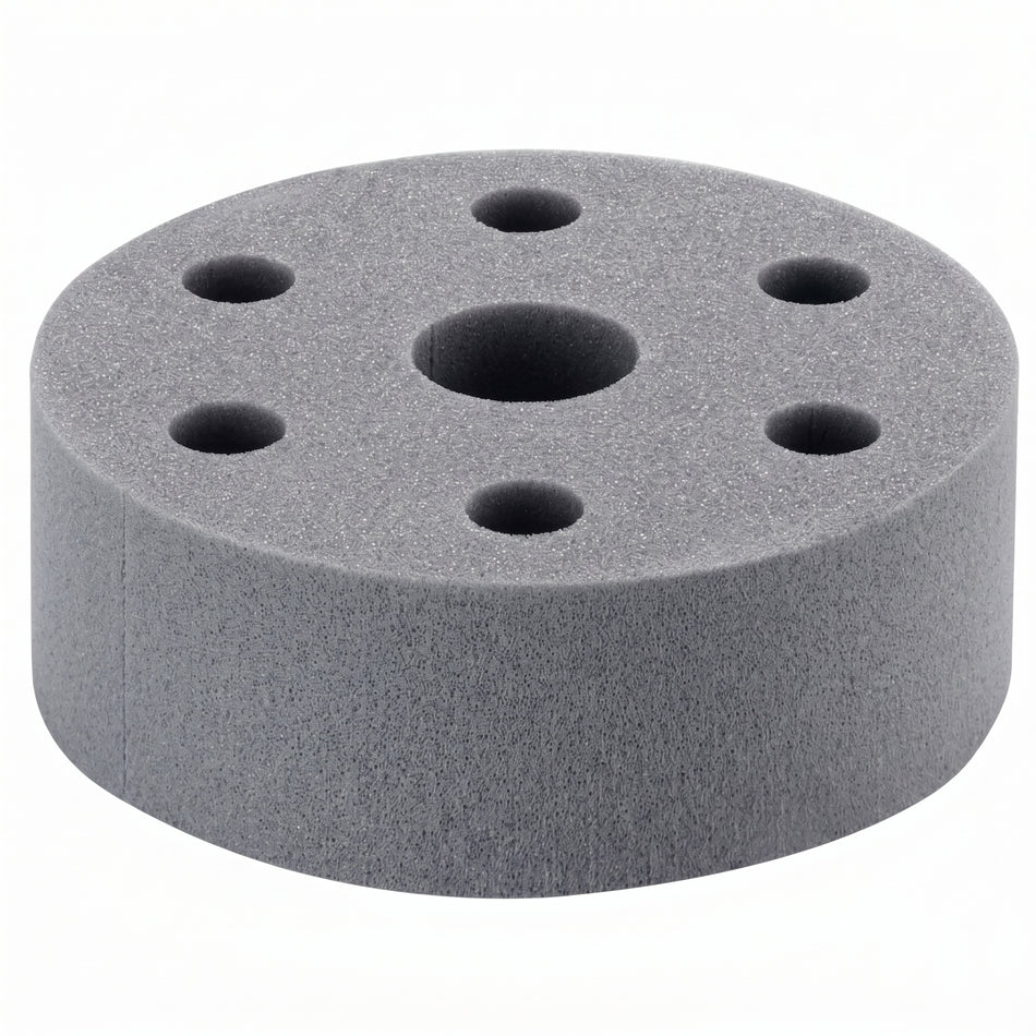 IKA MS 1.32 Test Tube Insert for 6 Test Tubes Ø 12 mm AI image