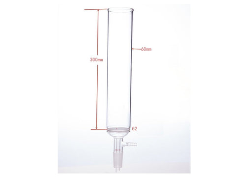 MSE PRO Small-Mouthed Chromatography Column, Tube Diameter: 60mm, Tube Length: 300mm, C