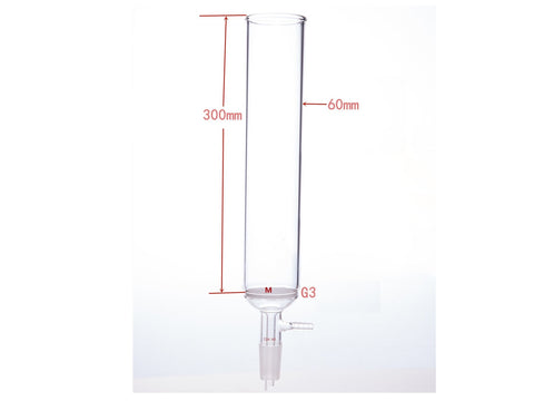 MSE PRO Small-Mouth Vacuum Chromatography Column, Tube Diameter: 60mm, Tube Length: 300mm, M