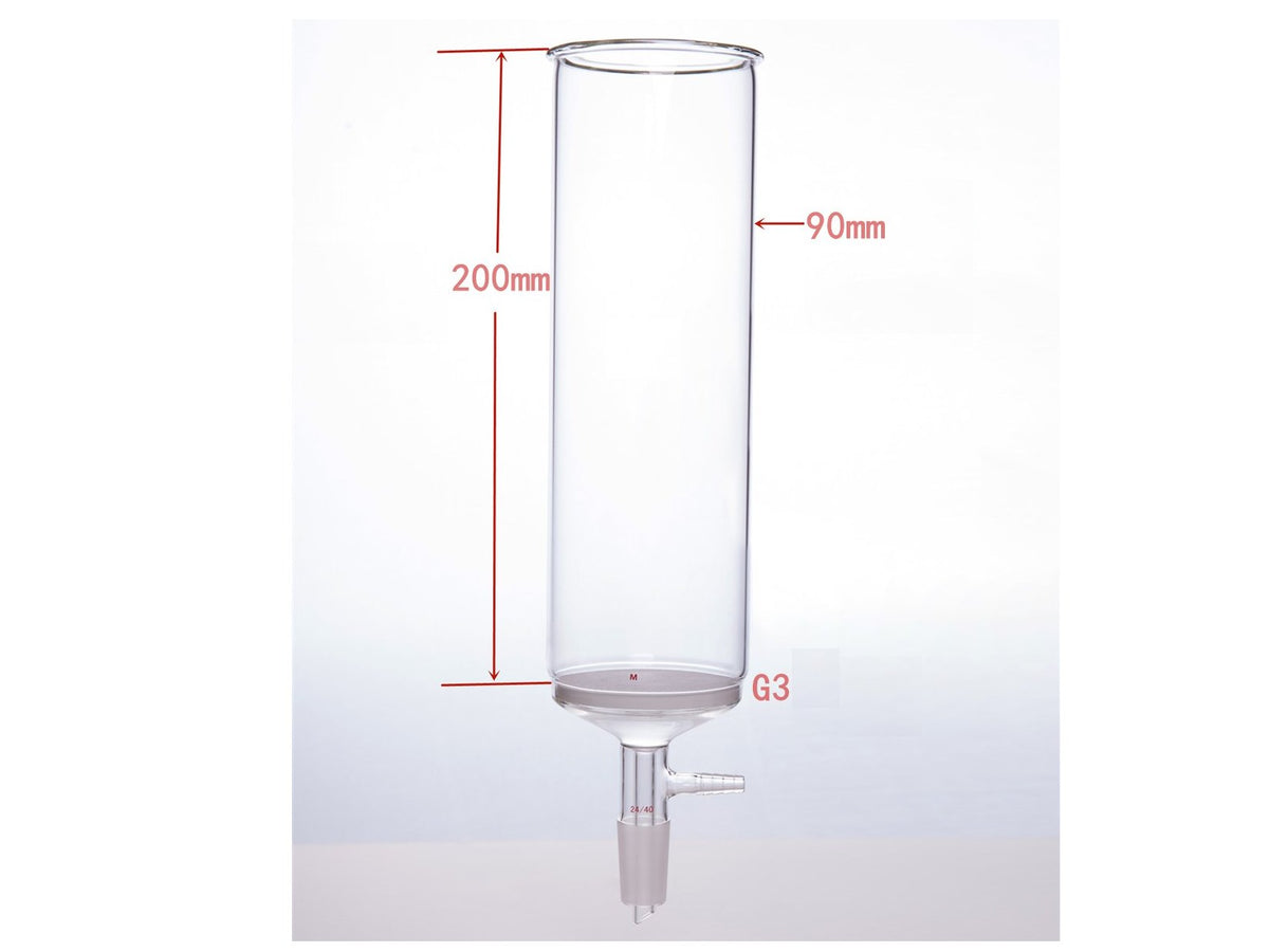 MSE PRO Small-Mouthed Chromatography Column, Tube Diameter: 90mm, Tube Length: 200mm, M