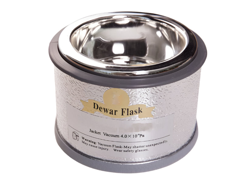 MSE PRO Dewar Flask, (Round Bottom) can Accommodate Reaction Sphere Bottle Volume: 250mL, Depth x Inner Diameter: 75 × 100mm