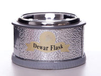 MSE PRO Dewar Flask, (Flat Bottom) Volume: 100mL, Depth x Inner Diameter: 35 x 80mm, Outer Height x Outer Diameter: 75 x 112mm
