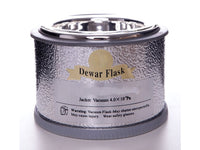 MSE PRO Dewar Flask, (Flat Bottom) Volume: 350mL, Depth x Inner Diameter: 75 x 80mm, Outer Height x Outer Diameter: 104 x 112mm