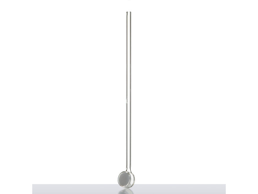 MSE PRO 15°, Gas Diffusion Air Guide Tube, with Sand Plate, φ20, Sand Plate Porosity: G2