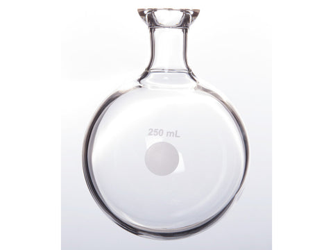 MSE PRO #15 O-Type Enamel Round Bottom Flask, 250mL
