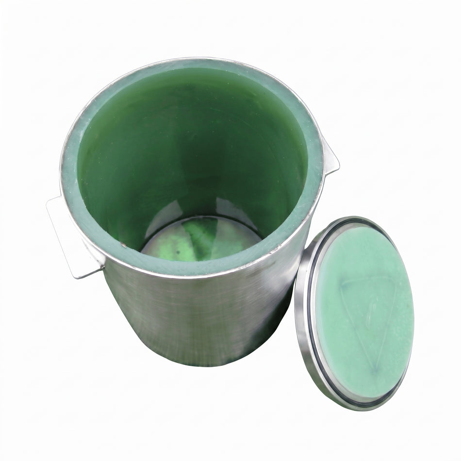 MSE PRO 2.5L (2,500 ml) Polyurethane Planetary Ball Mill Jar AI image