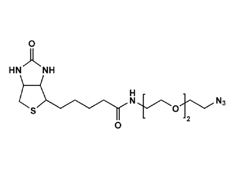 Monodispersed Poly(Ethylene Glycol) from PurePEG:(+)-Biotin-PEG2-CH2CH2N3 - MSE Supplies LLC
