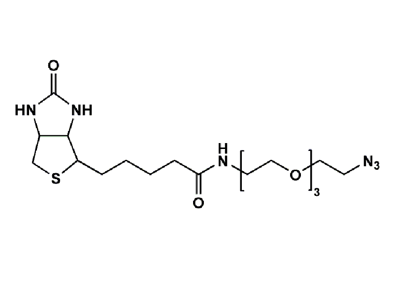 Monodispersed Poly(Ethylene Glycol) from PurePEG:(+)-Biotin-PEG3-CH2CH2N3 - MSE Supplies LLC