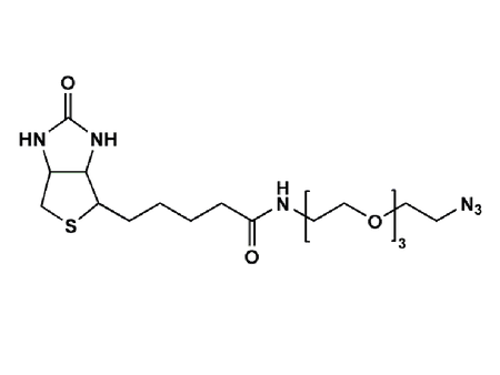 Monodispersed Poly(Ethylene Glycol) from PurePEG:(+)-Biotin-PEG3-CH2CH2N3 - MSE Supplies LLC