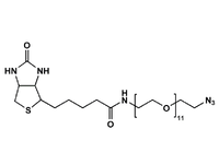 Monodispersed Poly(Ethylene Glycol) from PurePEG:(+)-Biotin-PEG11-CH2CH2N3 - MSE Supplies LLC