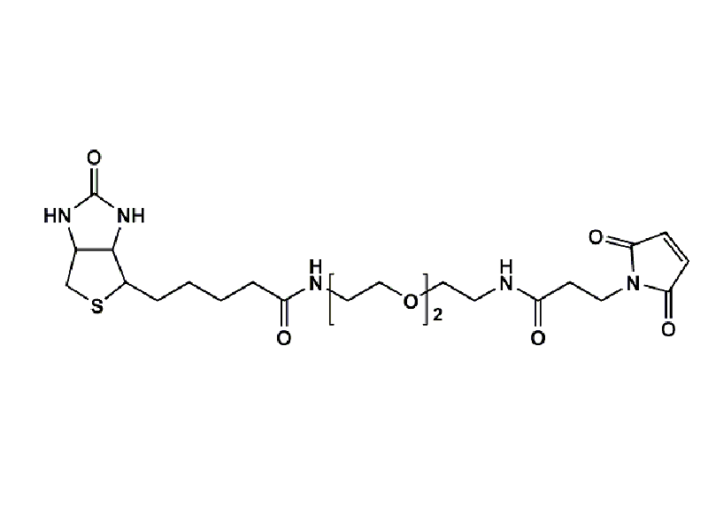 Monodispersed Poly(Ethylene Glycol) from PurePEG:(+)-Biotin-PEG2-Maleimide - MSE Supplies LLC