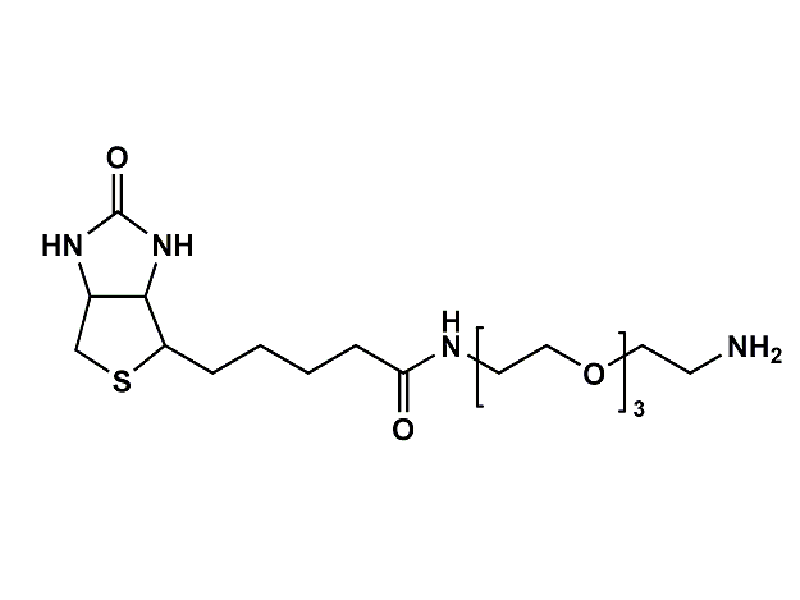 Monodispersed Poly(Ethylene Glycol) from PurePEG:(+)-Biotin-PEG3-CH2CH2NH2 - MSE Supplies LLC