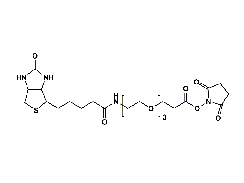 Monodispersed Poly(Ethylene Glycol) from PurePEG:(+)-Biotin-PEG3-CH2CH2COONHS Ester - MSE Supplies LLC