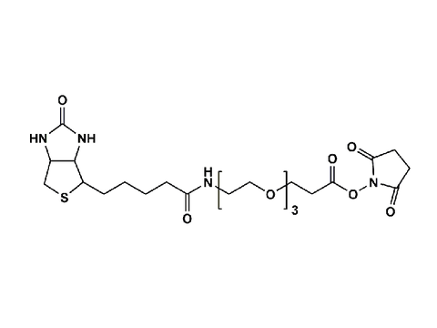 Monodispersed Poly(Ethylene Glycol) from PurePEG:(+)-Biotin-PEG3-CH2CH2COONHS Ester - MSE Supplies LLC