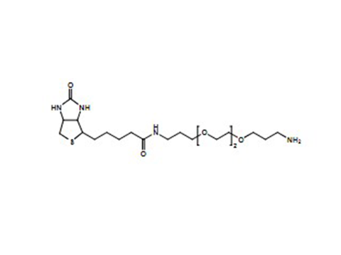 Monodispersed Poly(Ethylene Glycol) from PurePEG: Biotin-(CH₂)3-PEG2-O-(CH₂)3-NH2 - MSE Supplies LLC