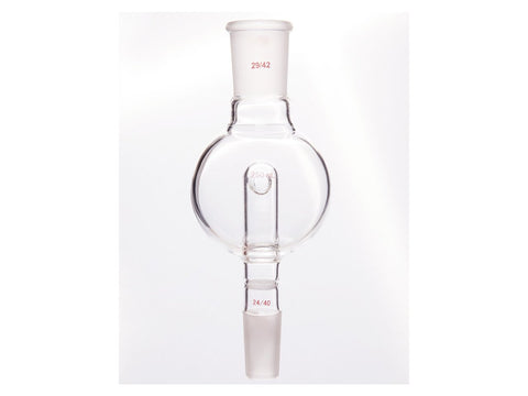 MSE PRO Splash-Proof Balls with Sand Plate Modification, 29/42-24/40, 250mL - MSE Supplies LLC