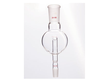 MSE PRO Splash-Proof Balls with Sand Plate Modification, 24/40-14/20, 100mL - MSE Supplies LLC