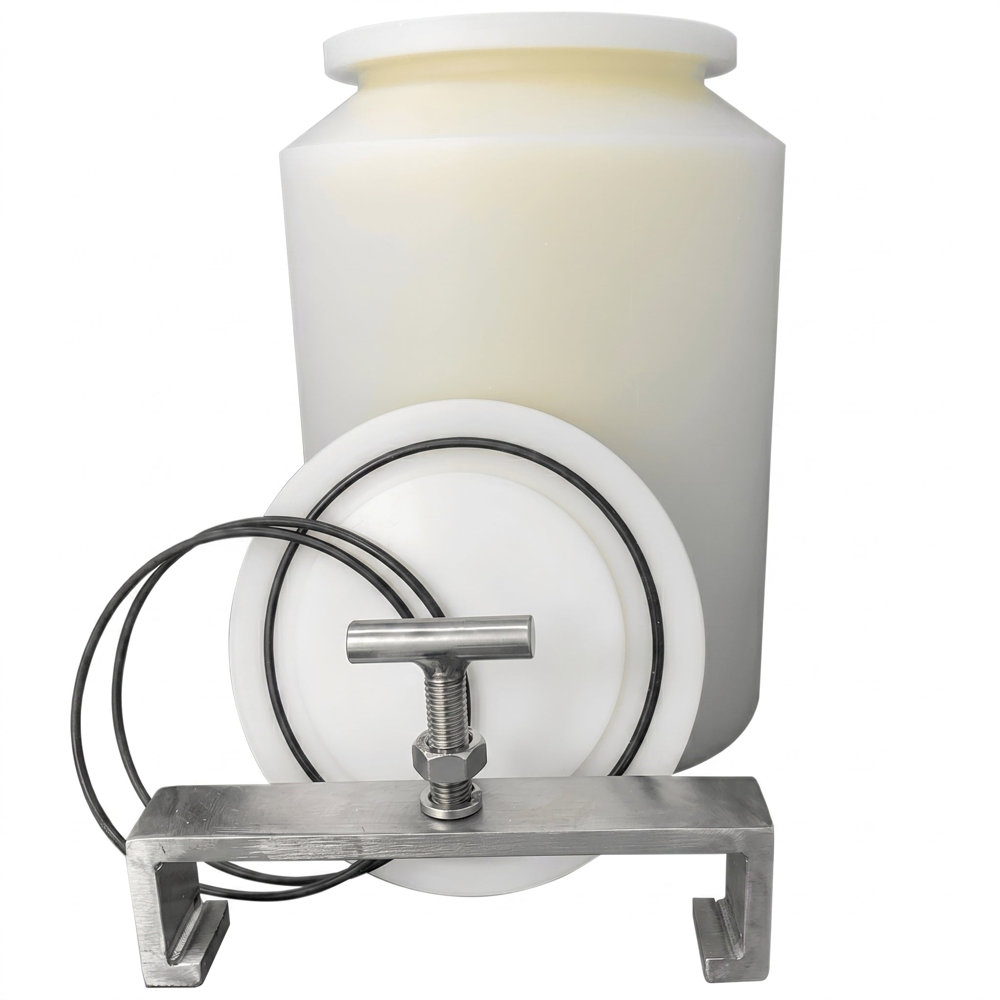 MSE PRO 5L (5,000 ml) Nylon Roller Mill Grinding Jar AI image