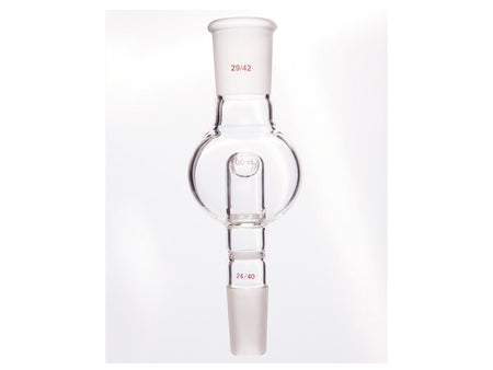 MSE PRO Splash-Proof Balls with Sand Plate Modification, 29/42-24/40, 100mL - MSE Supplies LLC