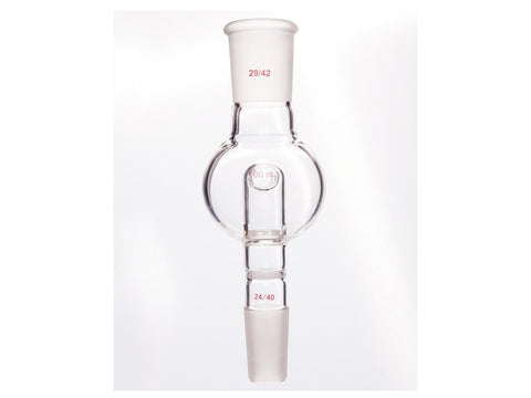 MSE PRO Splash-Proof Balls with Sand Plate Modification, 29/42-24/40, 100mL - MSE Supplies LLC