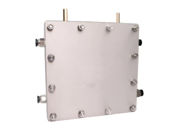 25cm² AEM Electrolyzer Hardware - Serpentine Flow Field, Au-Ni + Au-Ni End Plate, Electrochemical Products, MSE Supplies LLC, MSE Supplies