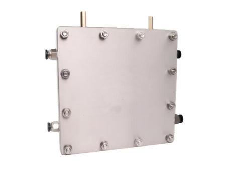 25cm² AEM Electrolyzer Hardware - Serpentine Flow Field, Au-Ni + Au-Ni End Plate, Electrochemical Products, MSE Supplies LLC, MSE Supplies