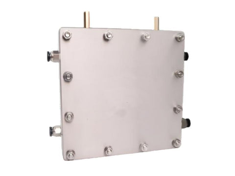 25cm² AEM Electrolyzer Hardware - Serpentine Flow Field, Ni + Ni End Plate, Electrochemical Products, MSE Supplies LLC, MSE Supplies