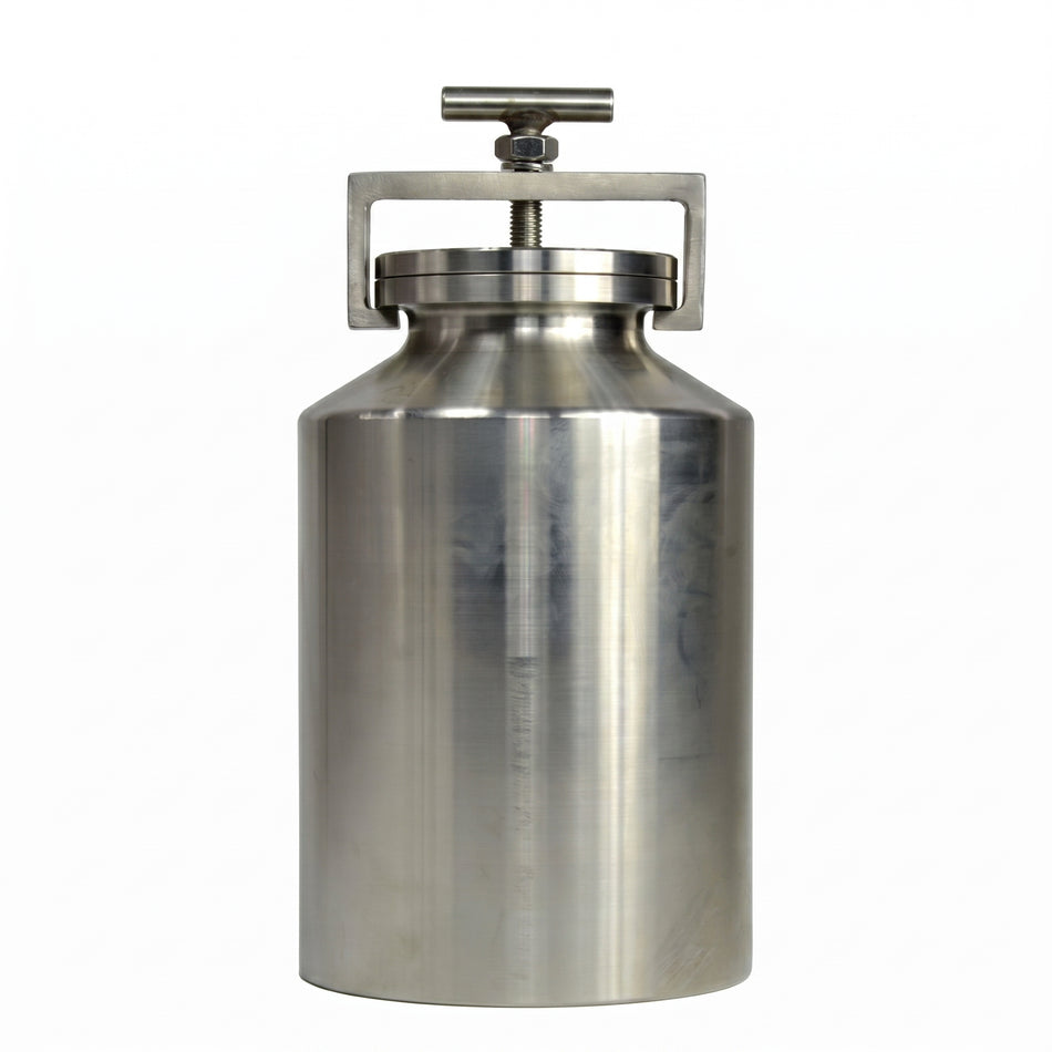 MSE PRO 2L (2,000ml) Stainless Steel Roller Mill Jar - 304 or 316 Grade AI image