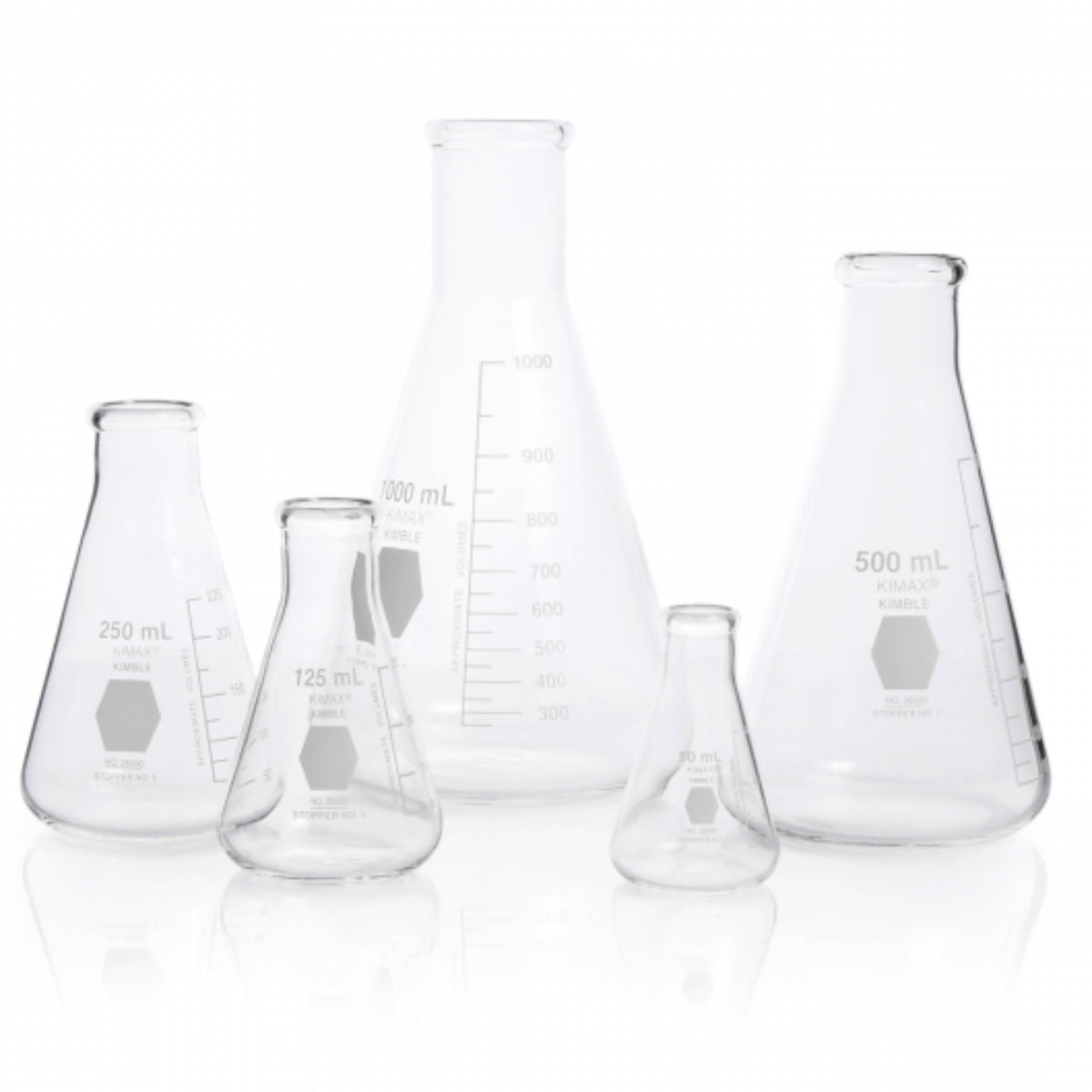 KIMBLE® KIMAX® Glassware Starter Kits, Erlenmeyer Flasks