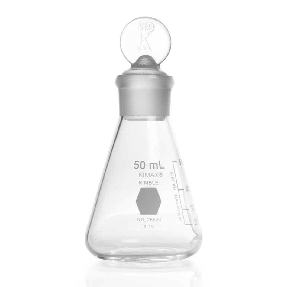 KIMBLE® KIMAX® Erlenmeyer Flask, 50 mL