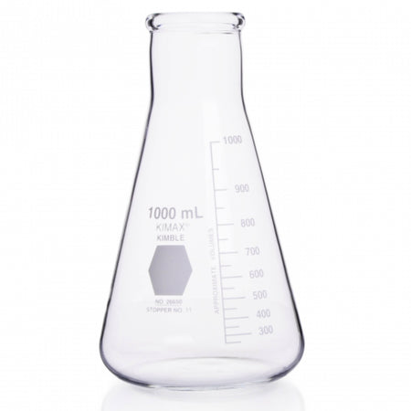 KIMBLE® KIMAX® Erlenmeyer Flask, Wide Mouth, 1000 mL