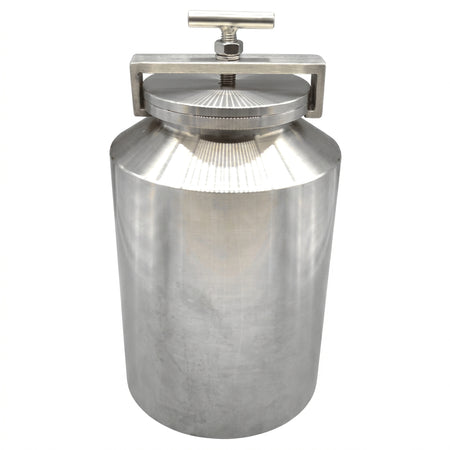 MSE PRO 5L (5,000ml) Stainless Steel Roller Mill Jar - 304 or 316 Grade AI image