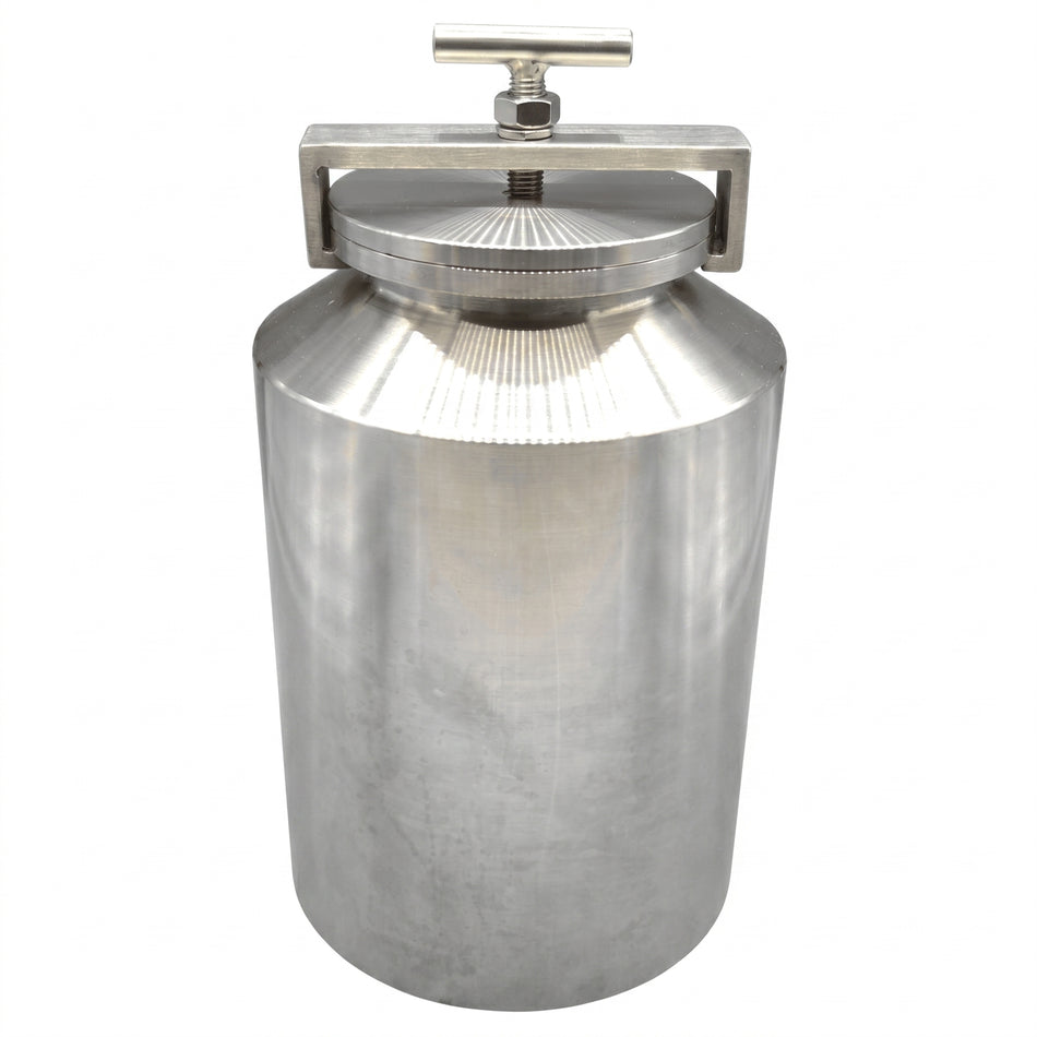 MSE PRO 5L (5,000ml) Stainless Steel Roller Mill Jar - 304 or 316 Grade AI image