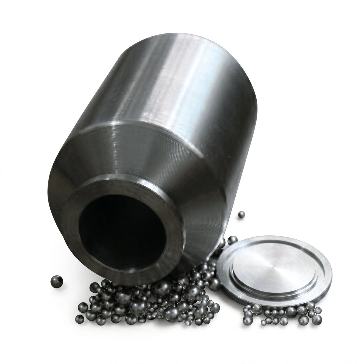 MSE PRO 15L (15,000ml) Stainless Steel Roller Mill Jar - 304 or 316 Grade AI image