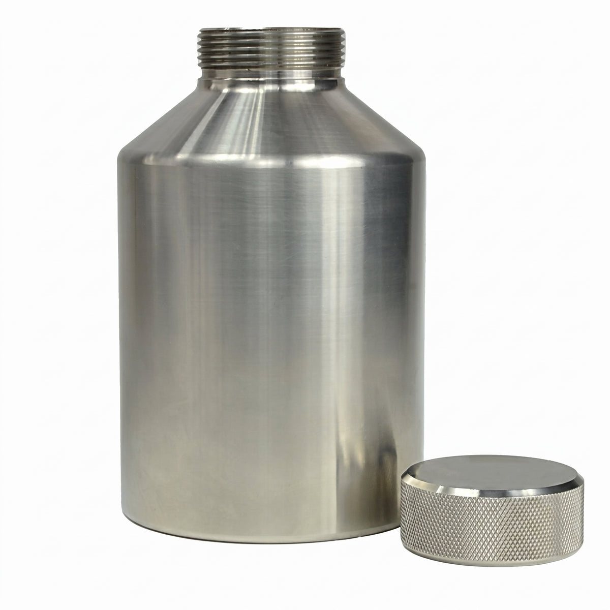 MSE PRO 0.5L (500ml) Stainless Steel Roller Mill Jar - 304 or 316 Grade AI image