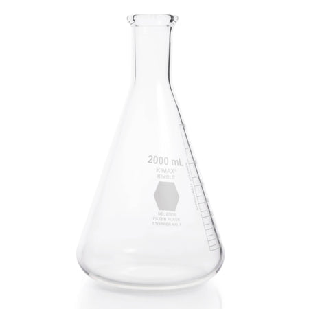 KIMBLE® KIMAX® Heavy Wall Erlenmeyer Flask, narrow neck, 2000 mL
