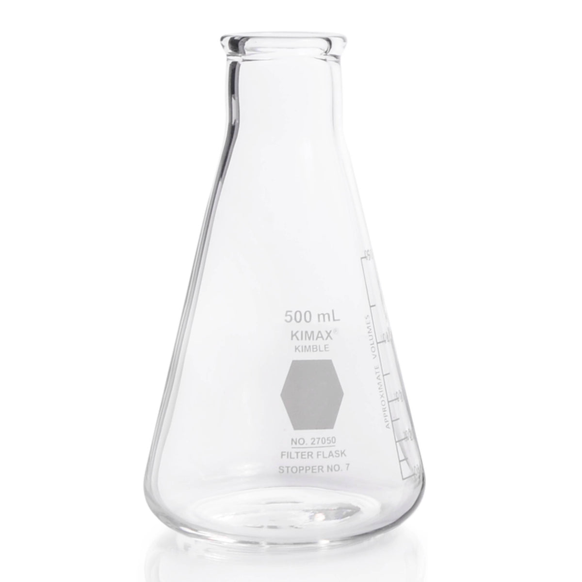 KIMBLE® KIMAX® Heavy Wall Erlenmeyer Flask, narrow neck, 500 mL