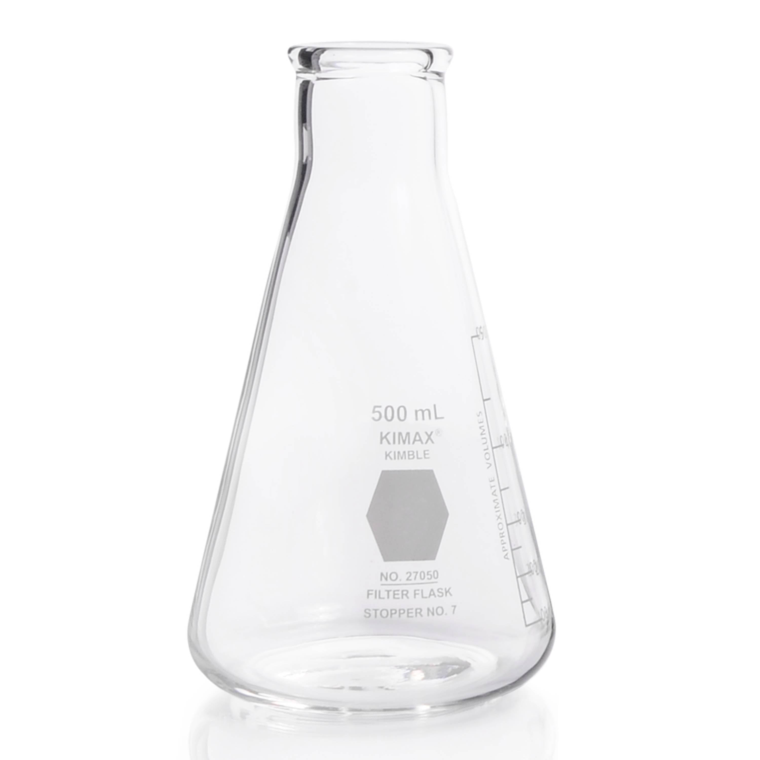 KIMBLE® KIMAX® Heavy Wall Erlenmeyer Flask, narrow neck, 500 mL