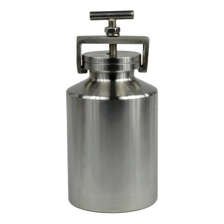 MSE PRO 1L (1,000ml) Stainless Steel Roller Mill Jar - 304 or 316 Grade AI image