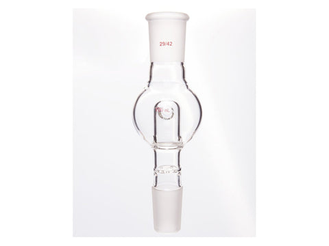 MSE PRO Splash-Proof Balls, with Perforated Plate and Reflux Hole, 29/42-29/42, 100mL - MSE Supplies LLC