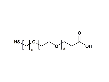 Monodispersed Poly(Ethylene Glycol) from PurePEG: HS-(CH2)6-O-PEG8-CH2CH2COOH - MSE Supplies LLC
