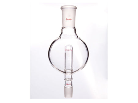 MSE PRO Splash-Proof Balls, with Perforated Plate and Reflux Hole, 24/40-19/22, 250mL