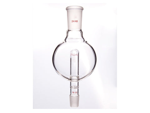 MSE PRO Splash-Proof Balls, with Perforated Plate and Reflux Hole, 24/40-19/22, 250mL